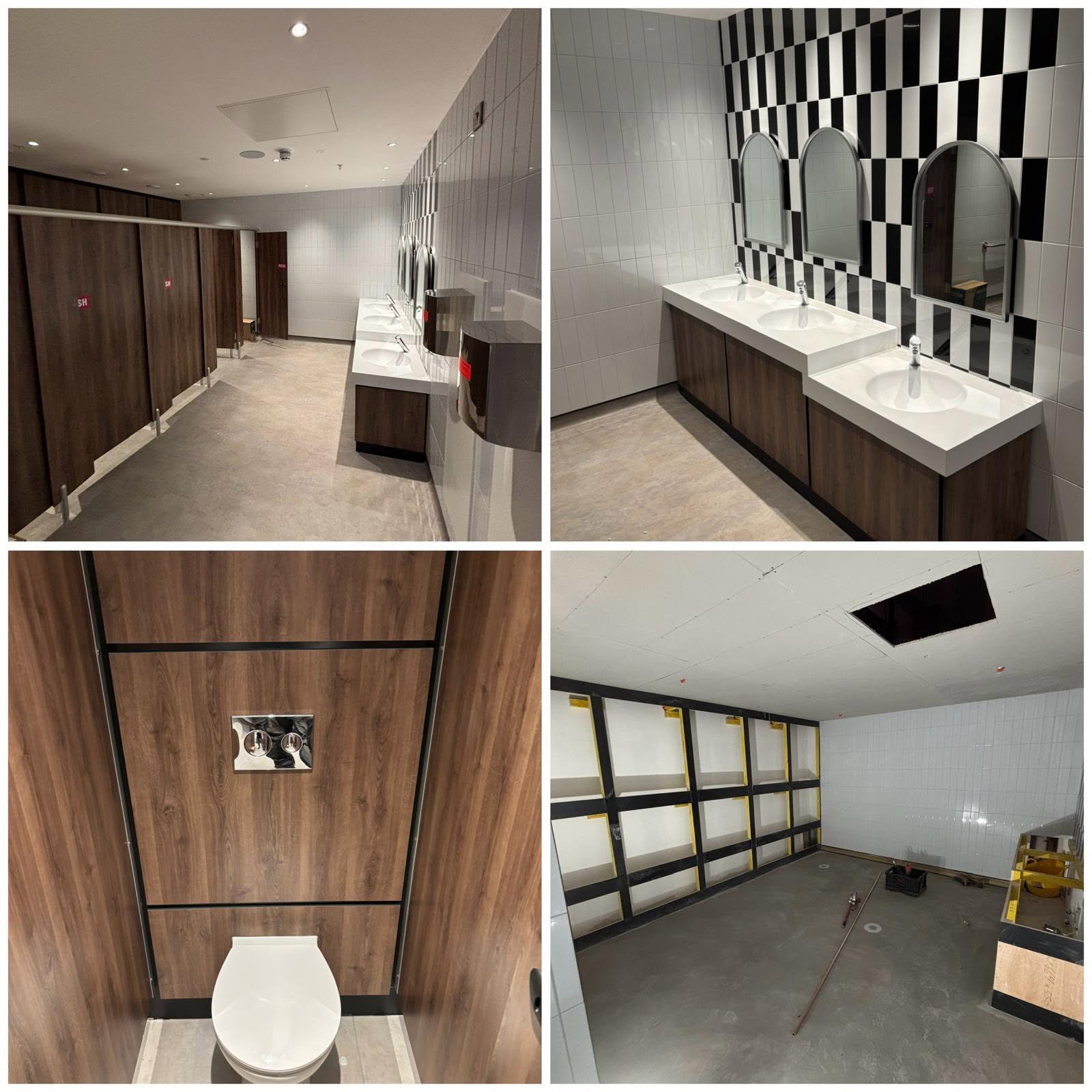 Uxbridge bowling venue completed washroom project